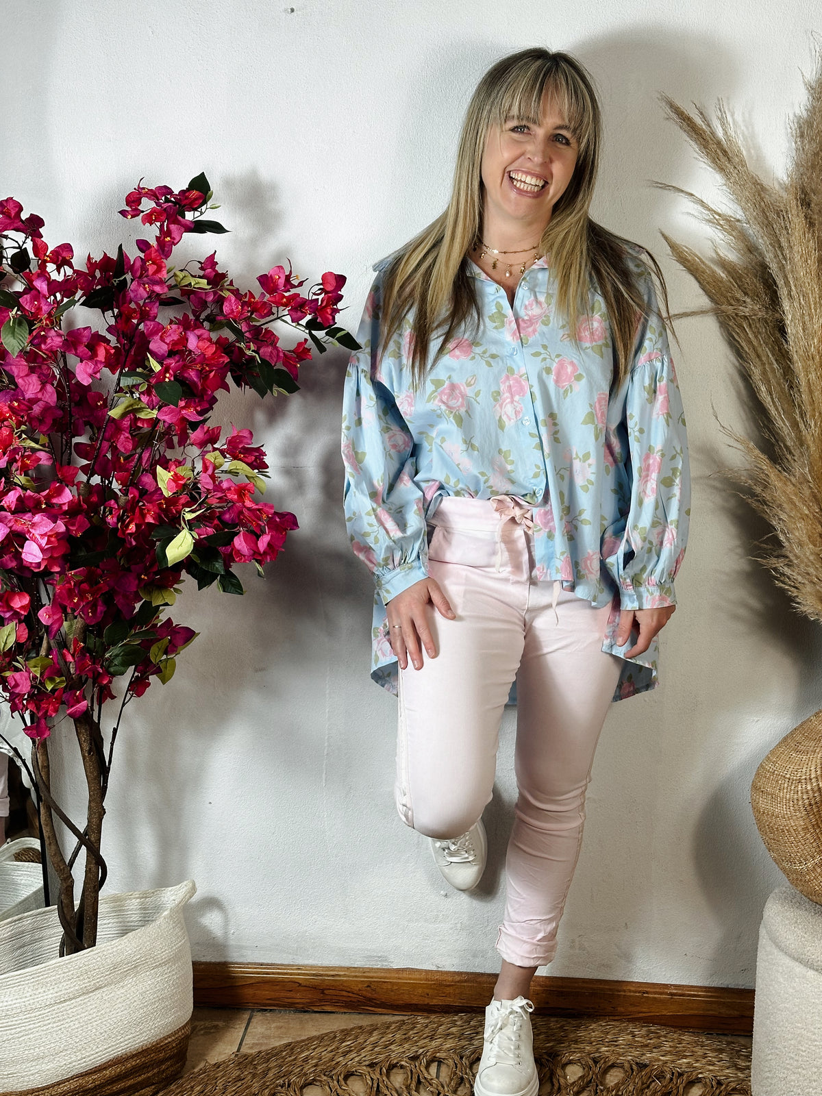 Zoe Top Blue