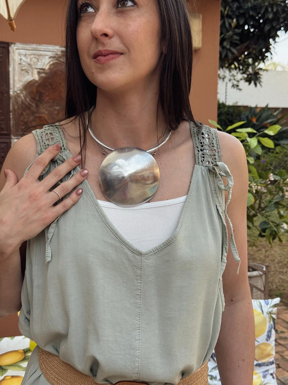 Big round pendant