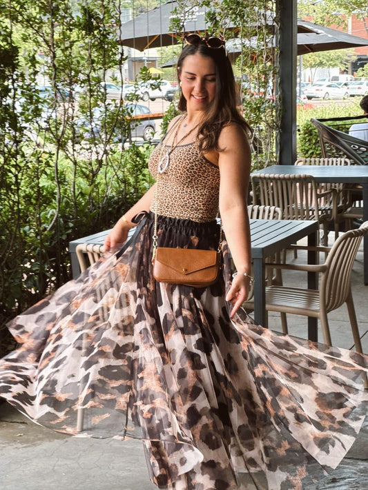 Leopard Skirt