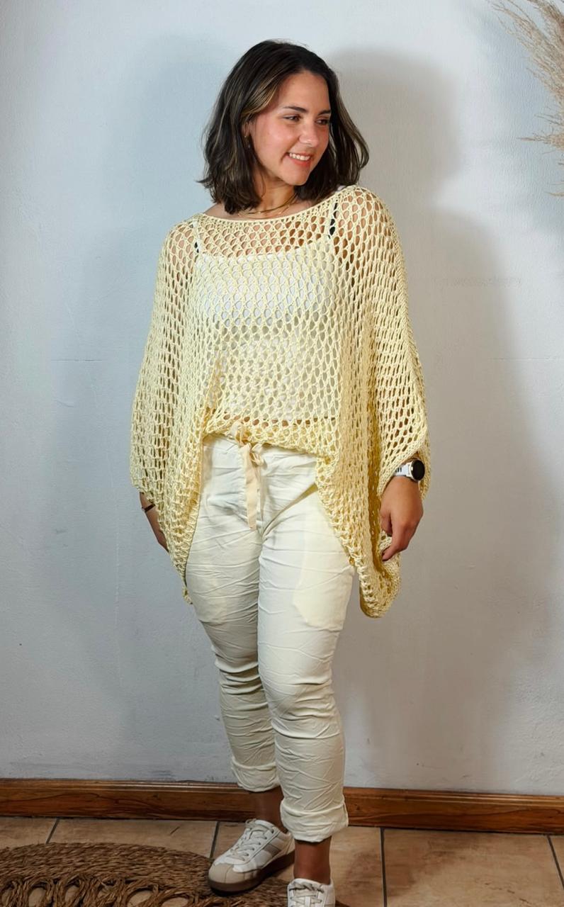 Big knit Yellow