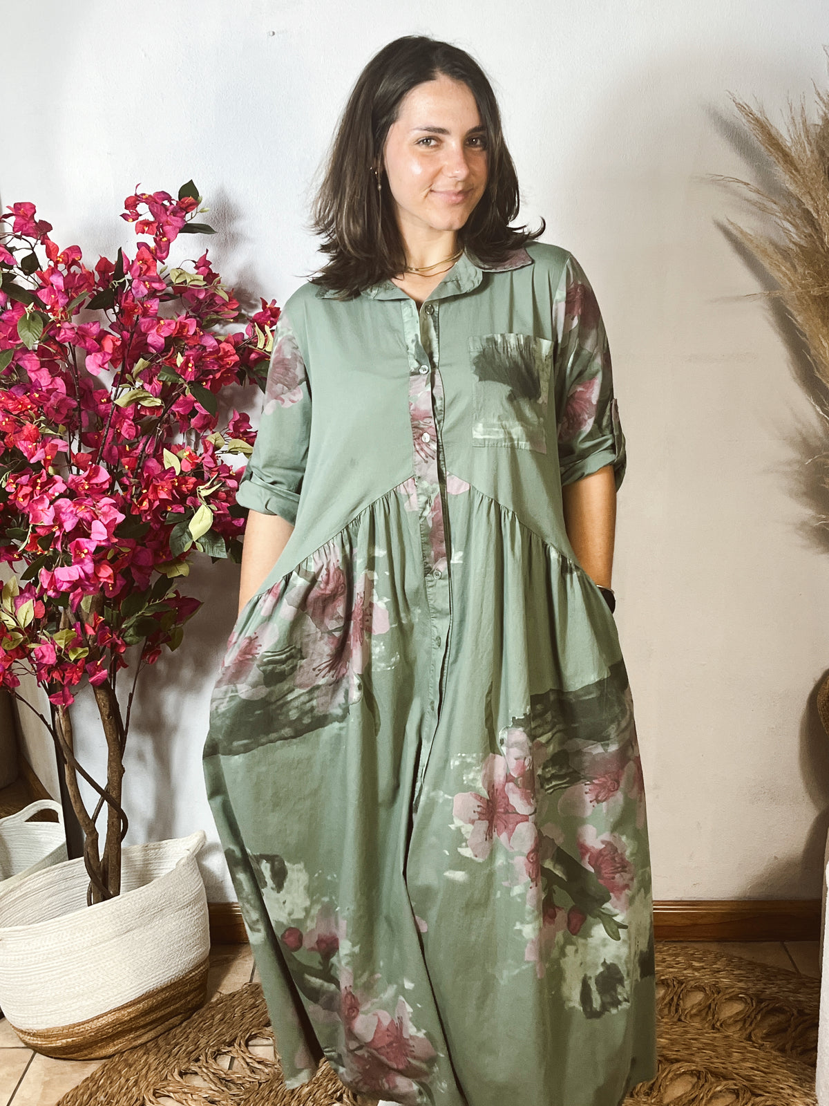Winnie Dress Olive