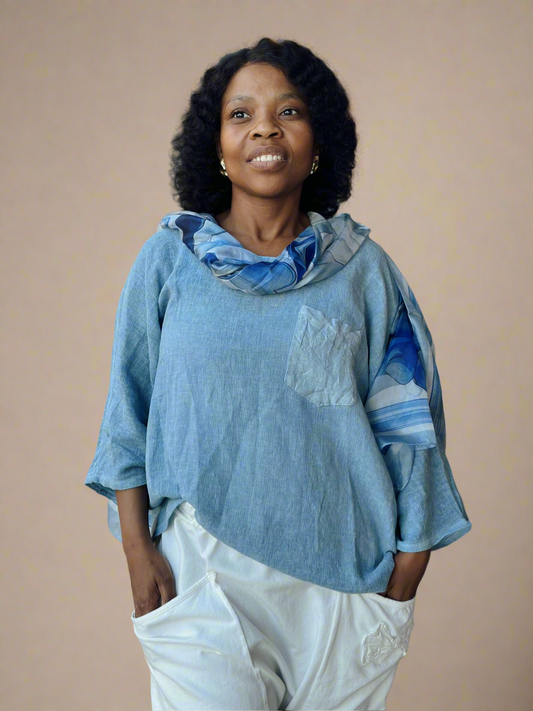 Wendy linen top