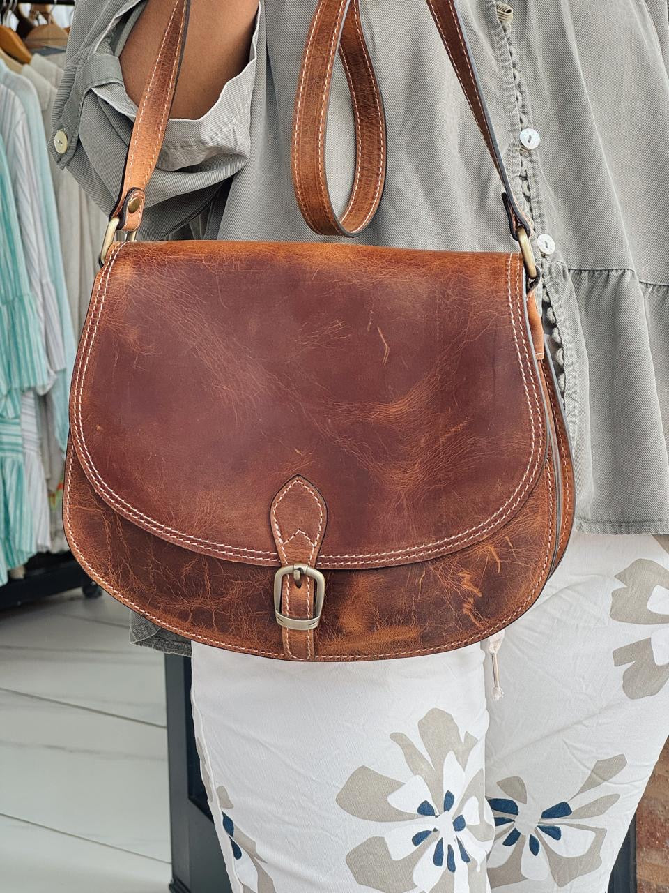 Princess leather bag