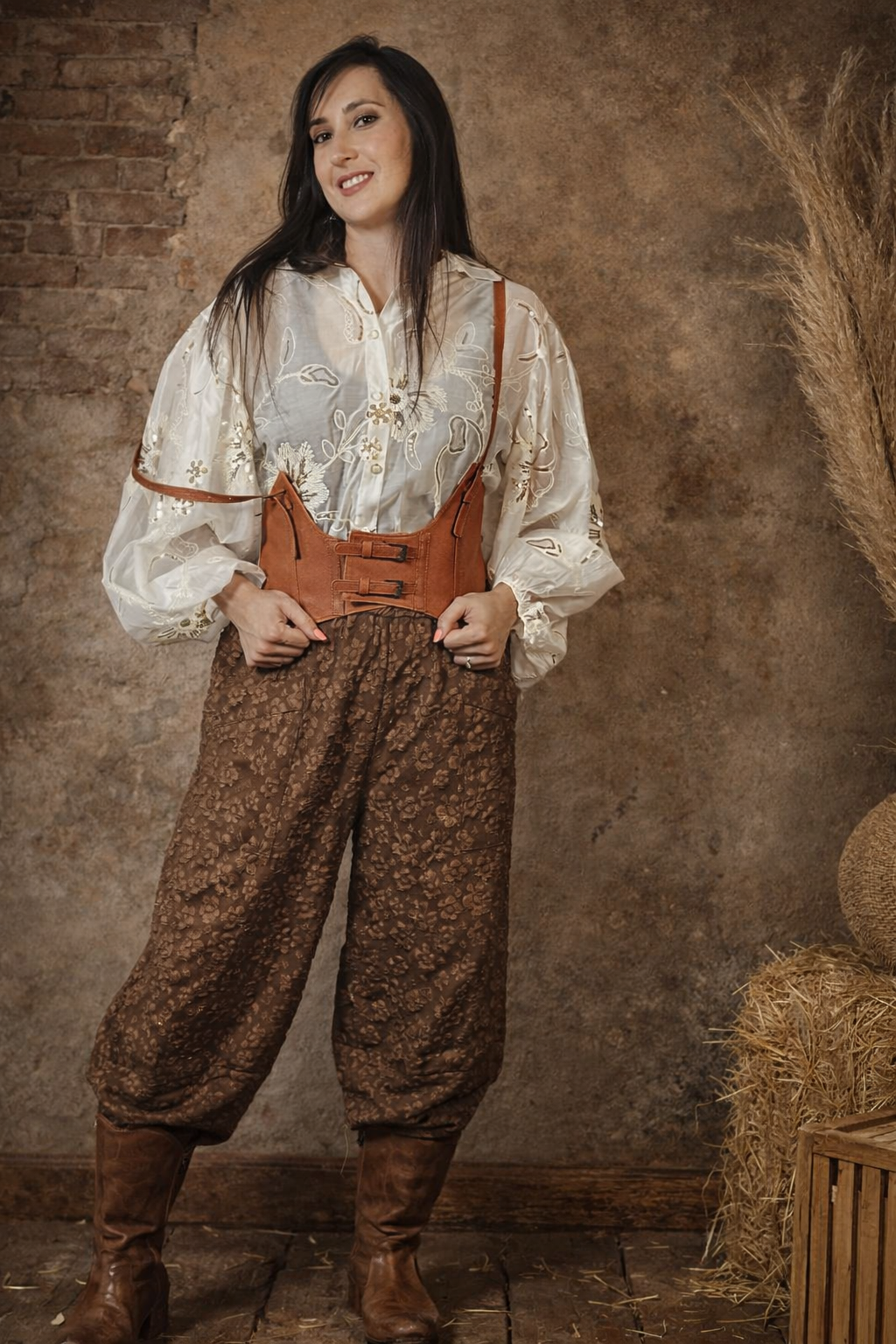 Brenda Pants Brown