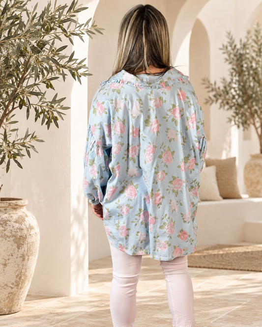 Zoe Top Blue