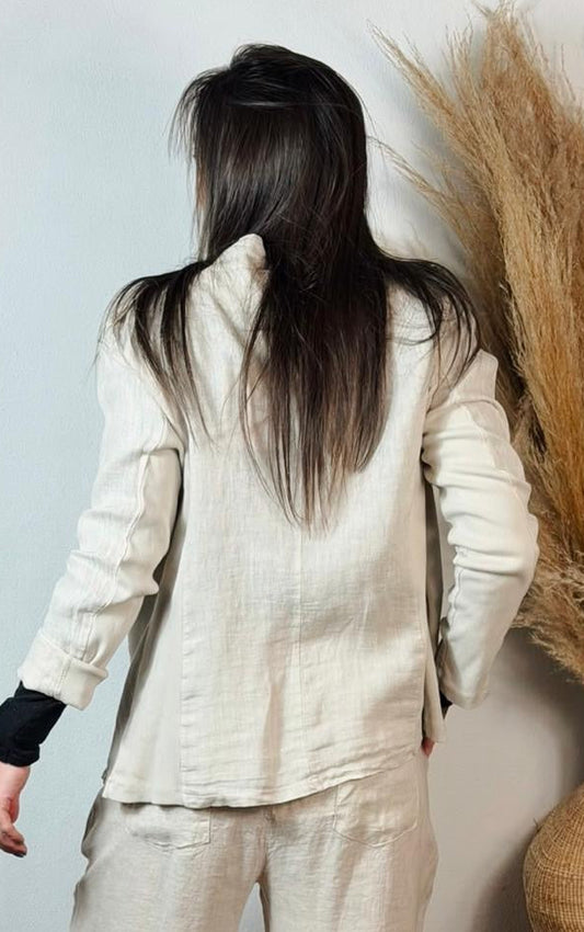 Vega Linen Over Beige