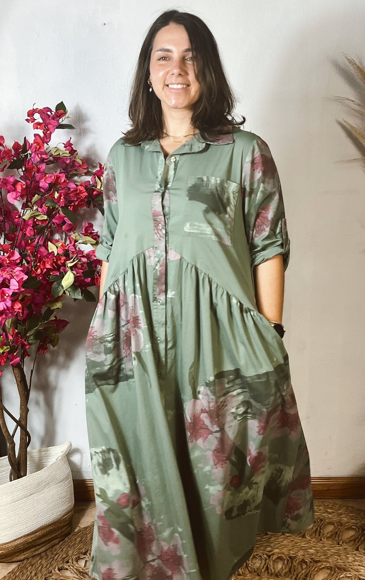 Winnie Dress Olive