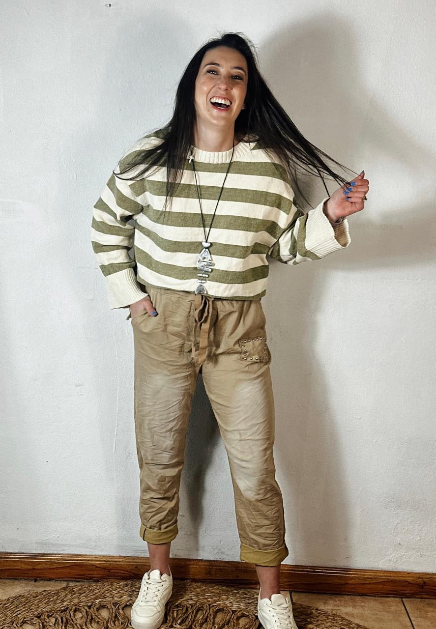 Percy Jersey Olive