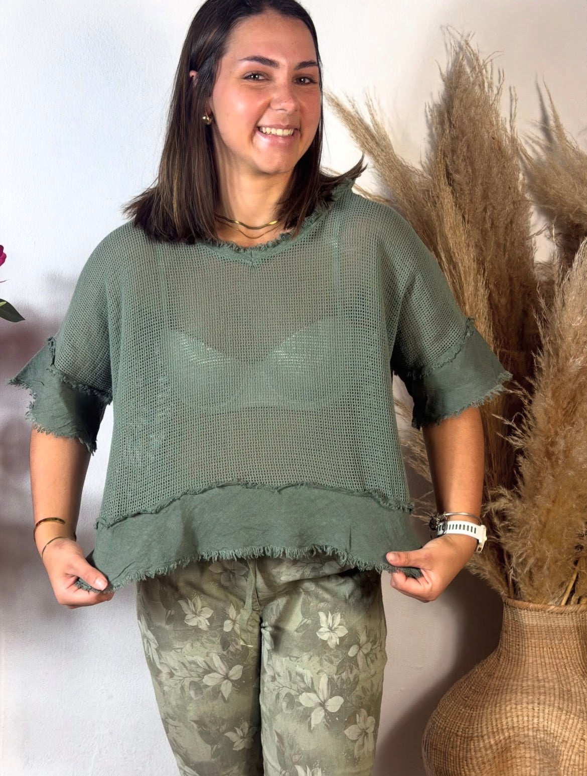 Crystal Top Olive