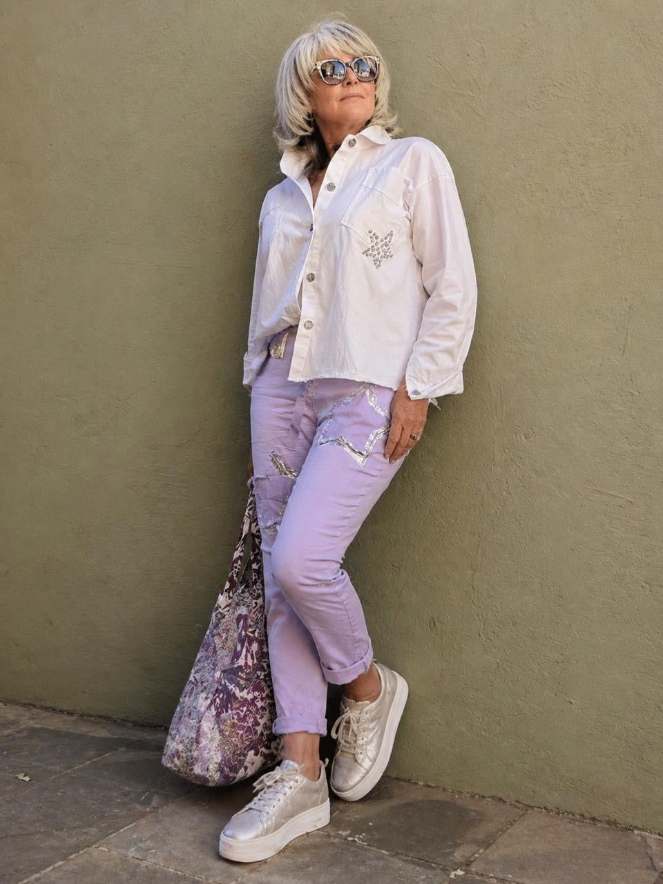 Star Magic Pants Lilac
