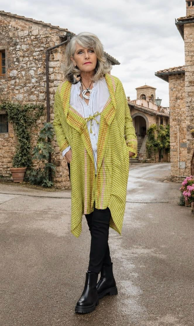 Scarf top Green