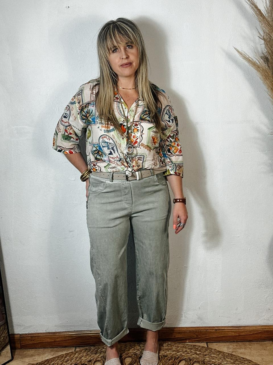 Zip Magic Pants Olive