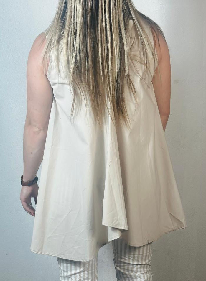 Tisha Exclusive Top Beige
