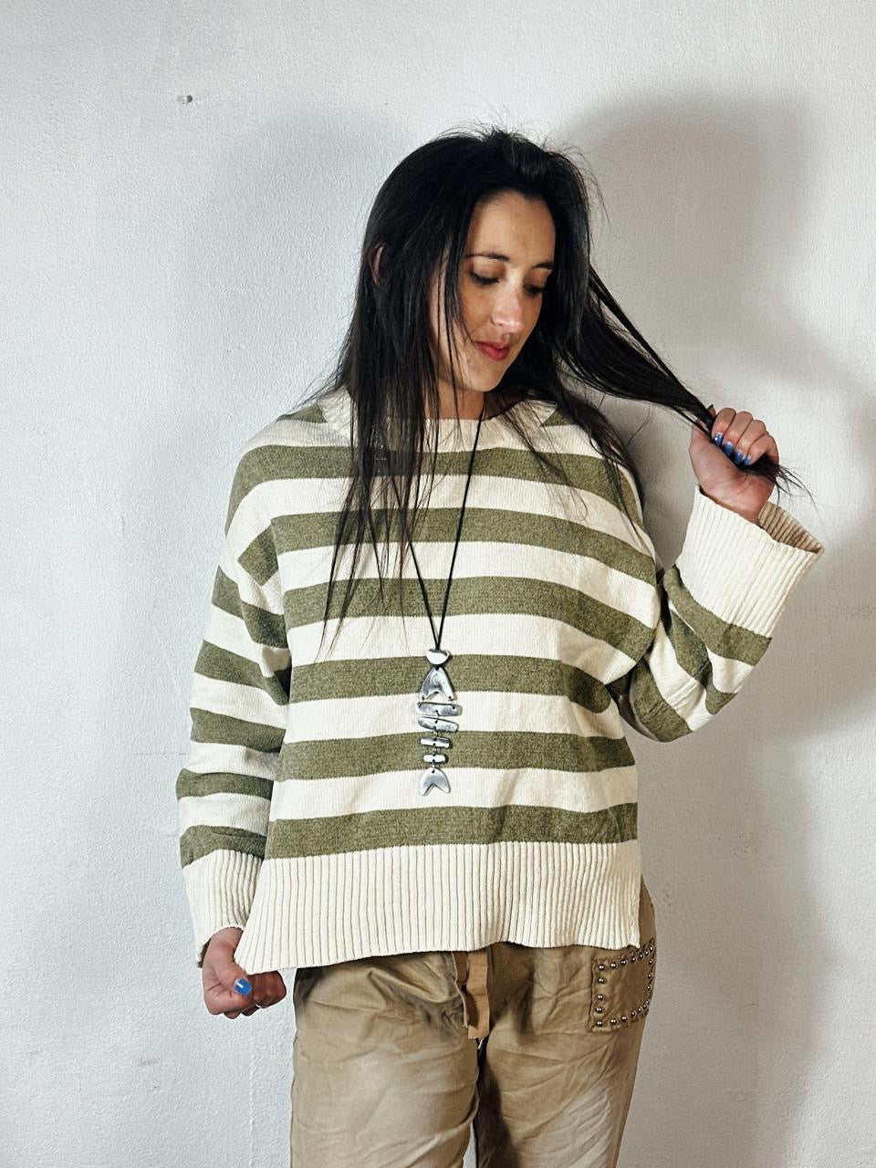 Percy Jersey Olive