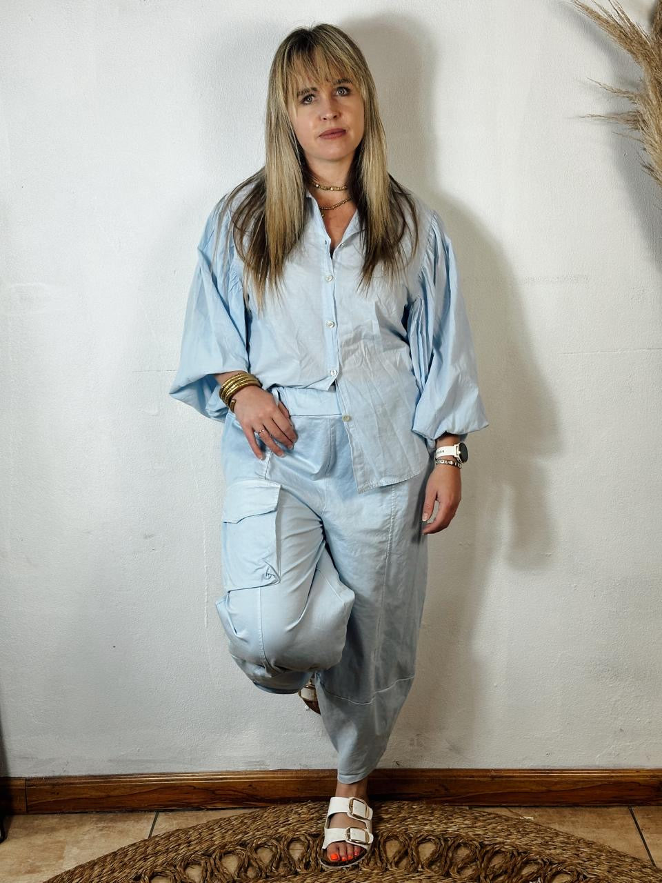 Jolie Blouse  Blue