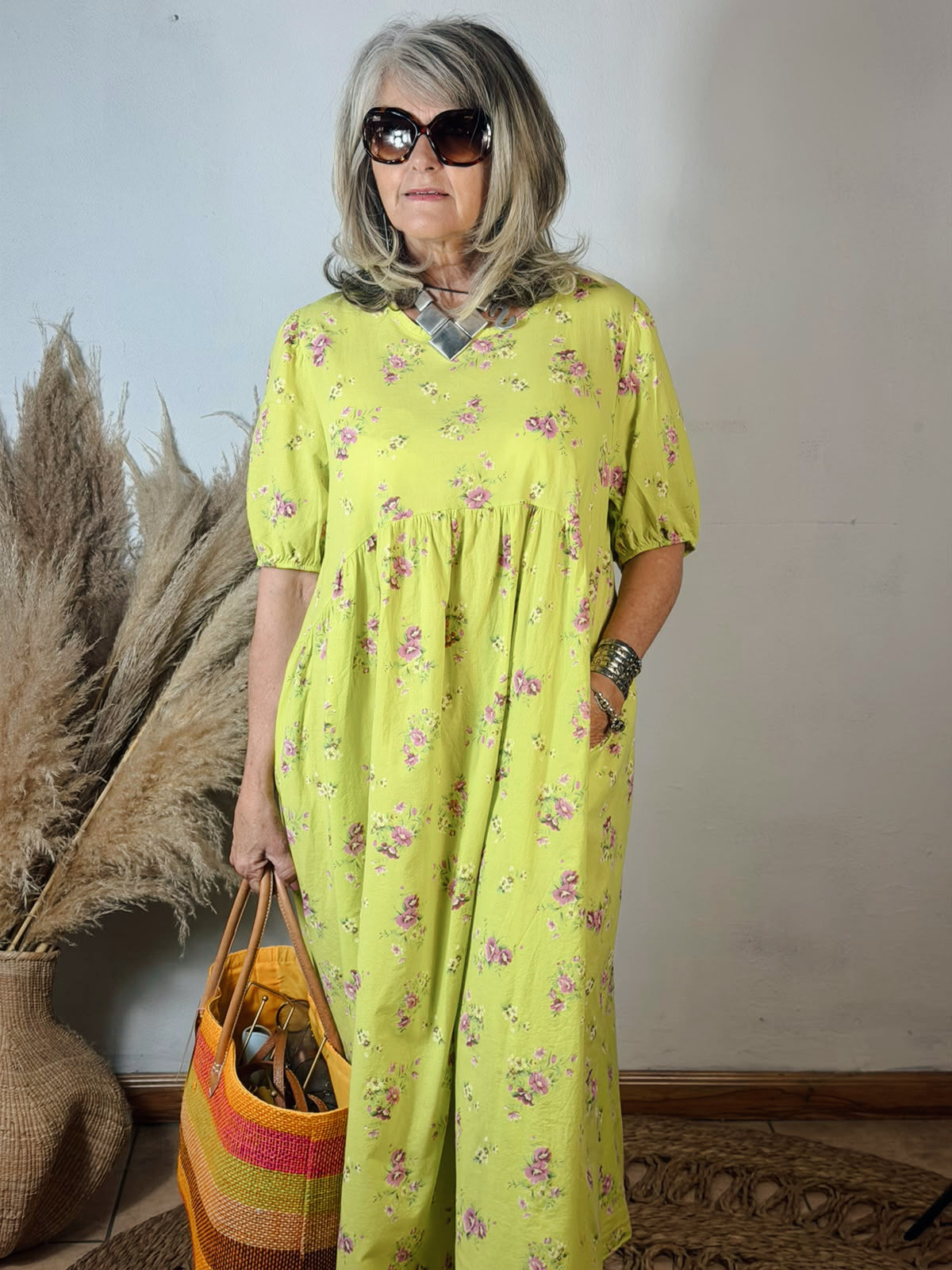 Primrose Dress Green
