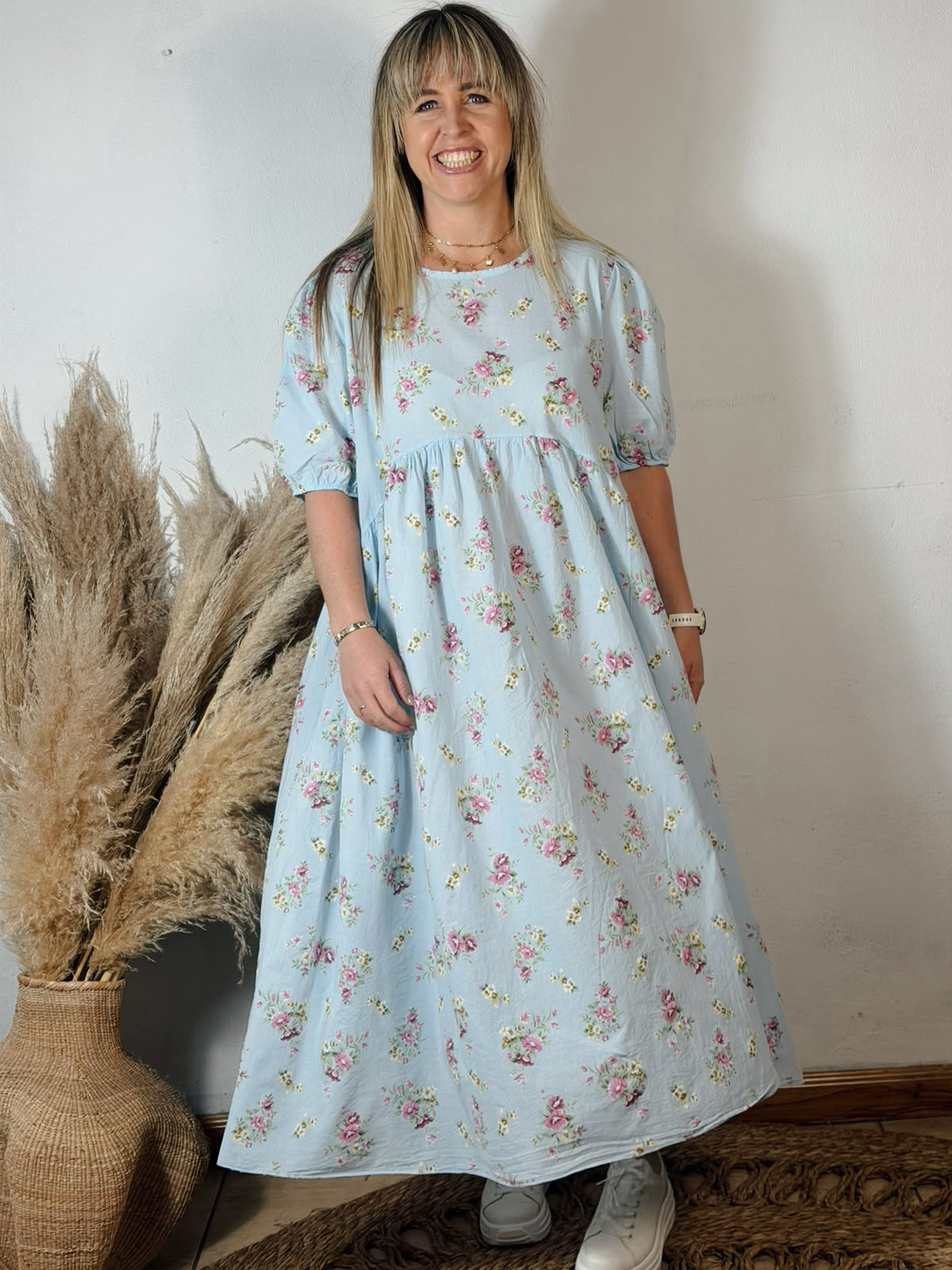 Primrose Dress Blue