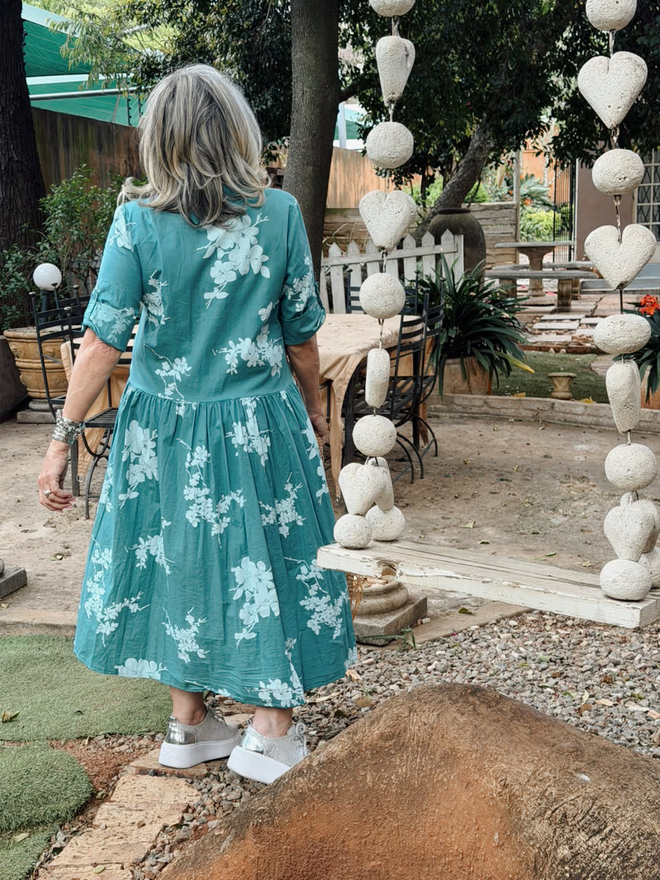 Magnolia Dress Teal