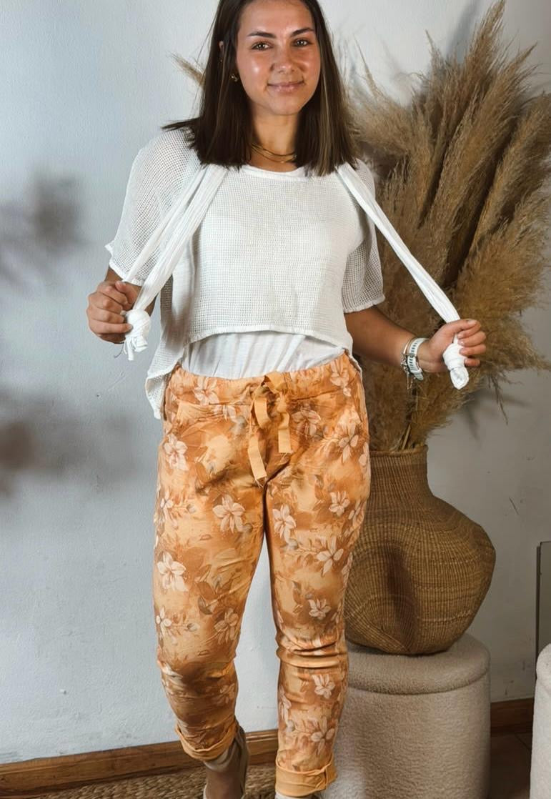 Jasmine Magic Pants Orange