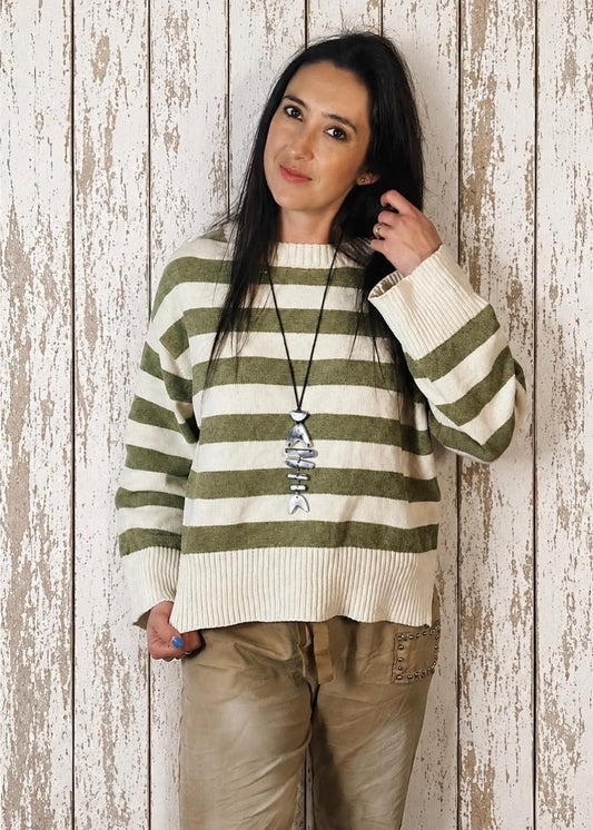 Percy Jersey Olive