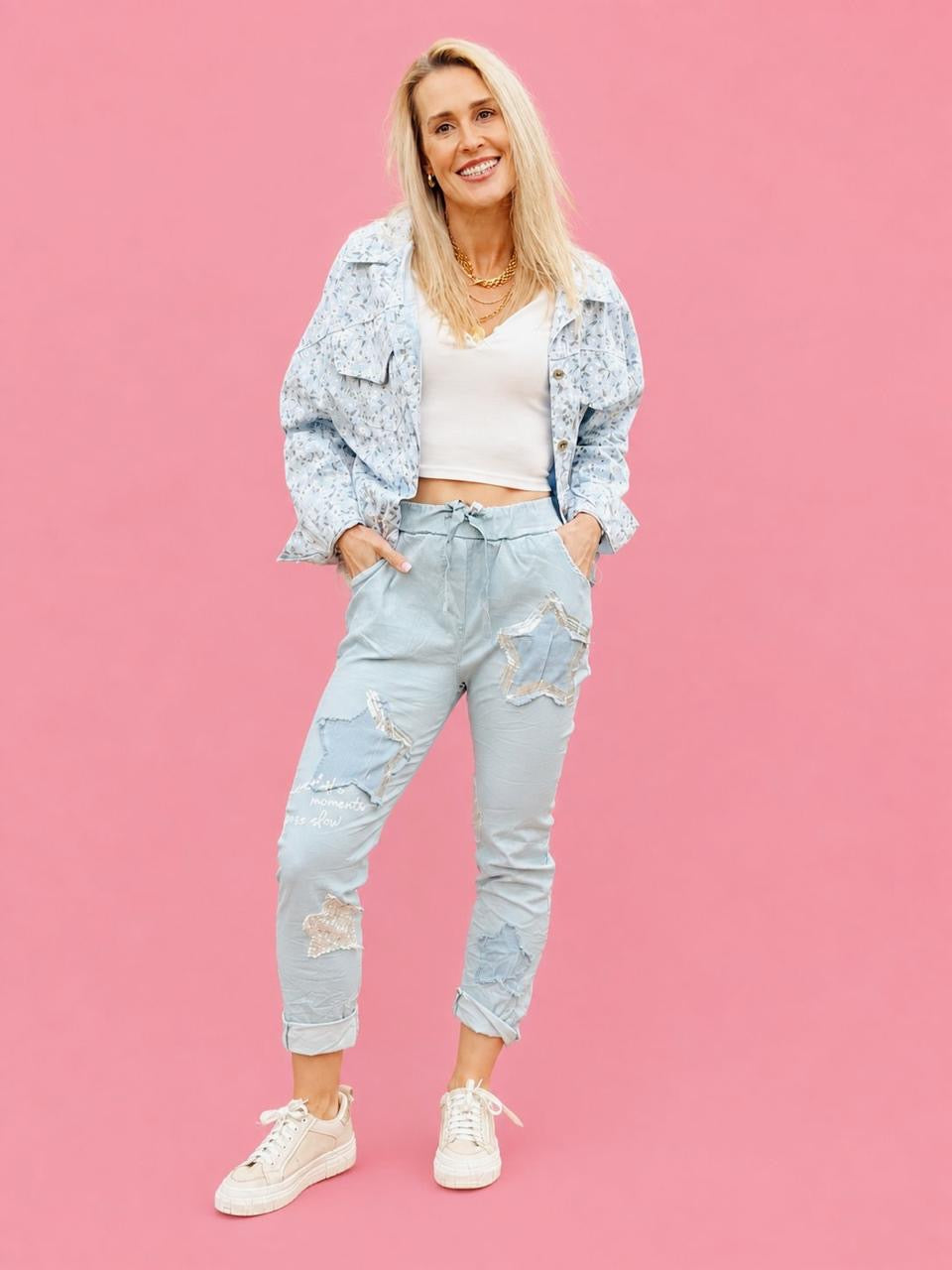Daisy Jacket Blue