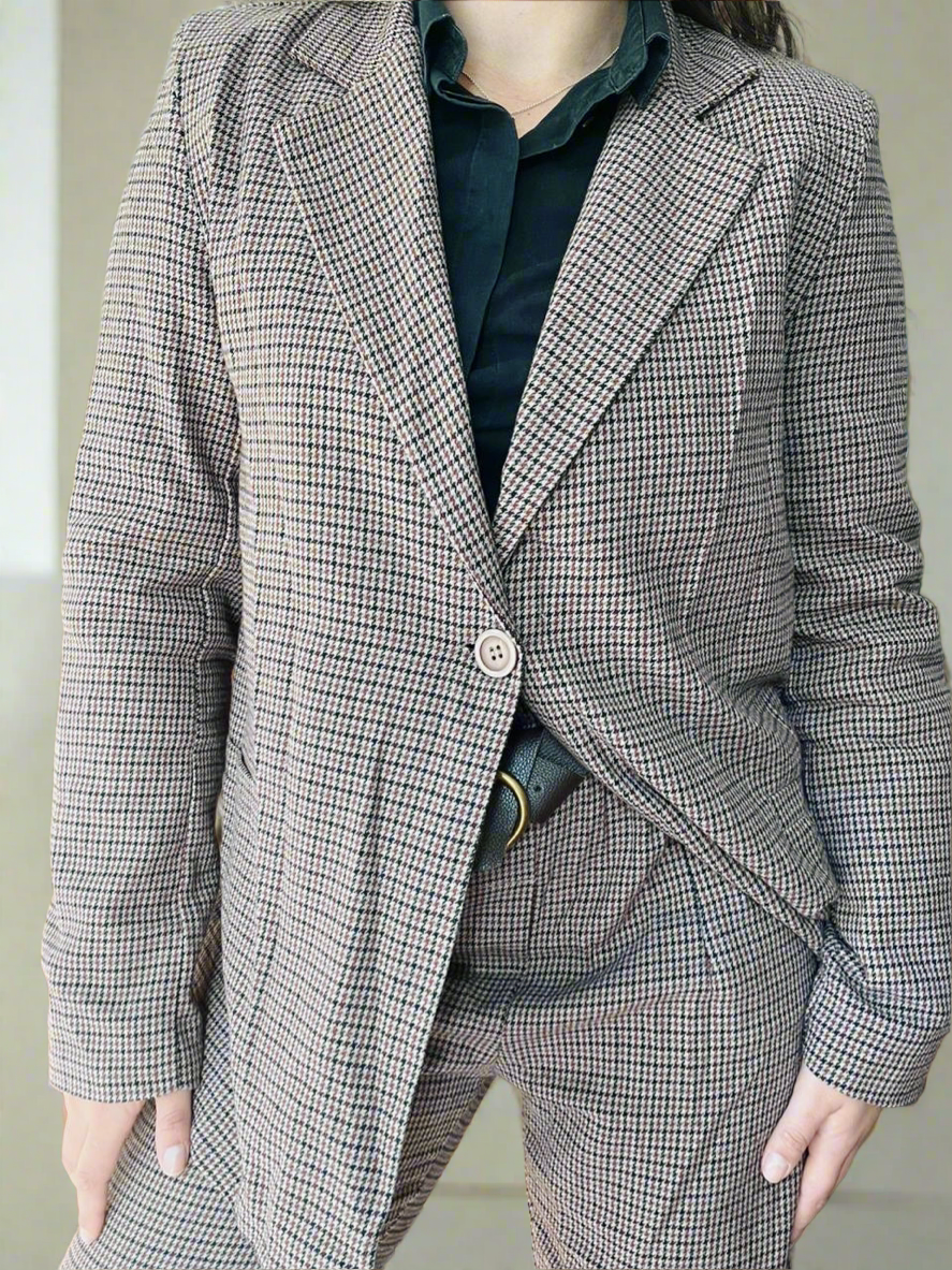 Small Check Jacket