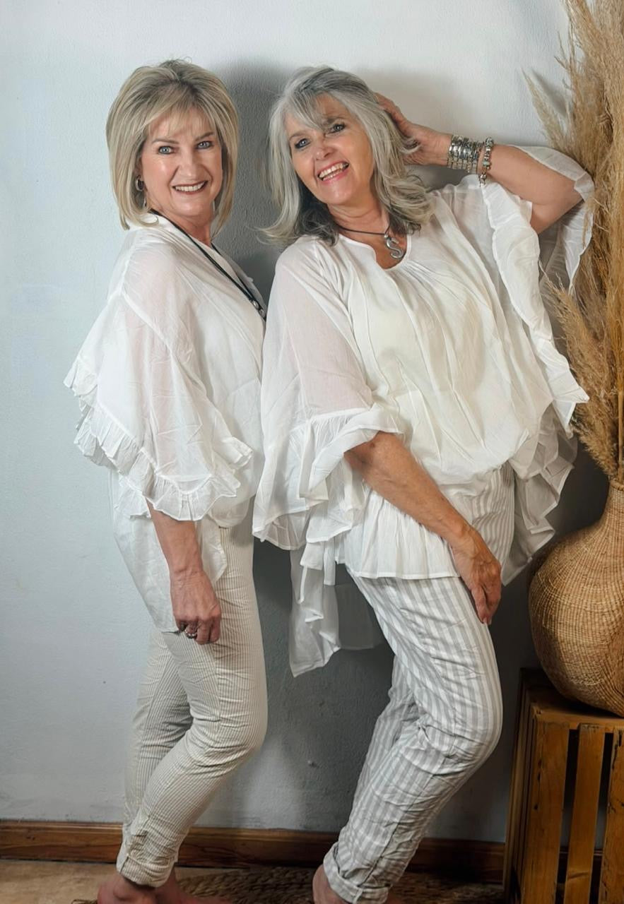 Yana Top White