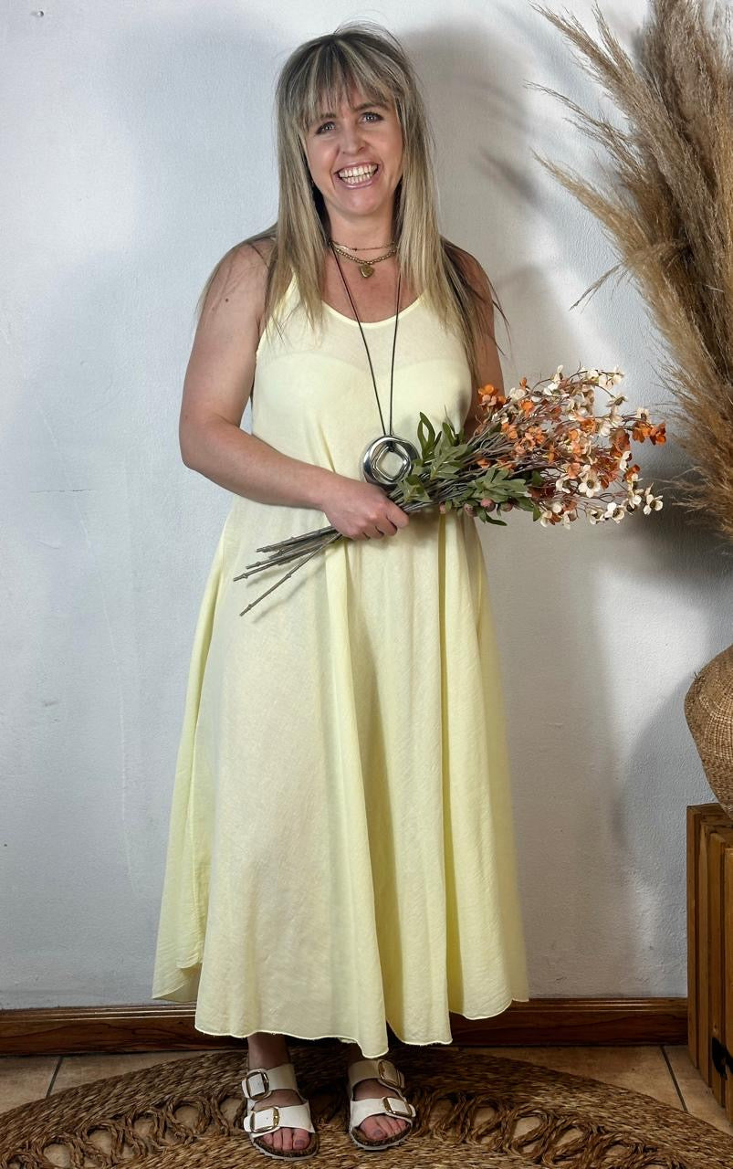 Lucia Dress Yellow