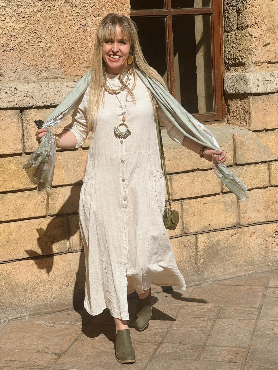 Lira Linen Dress