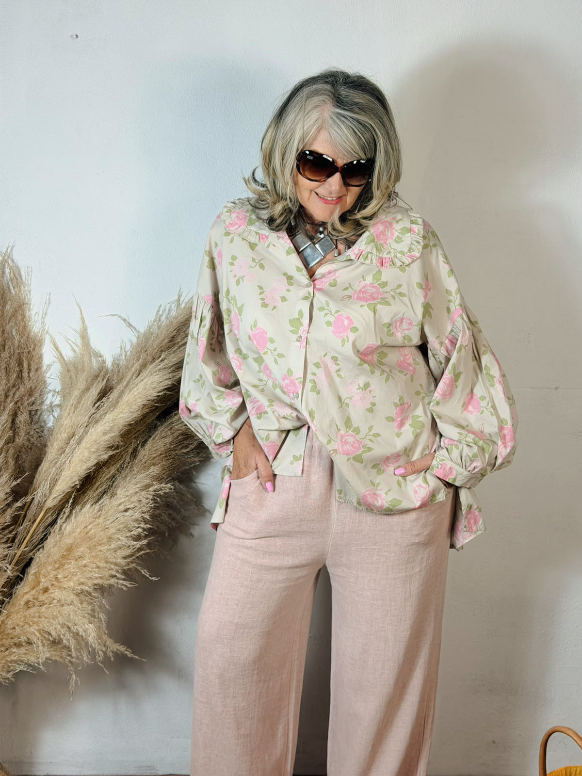 Zoe Top Beige