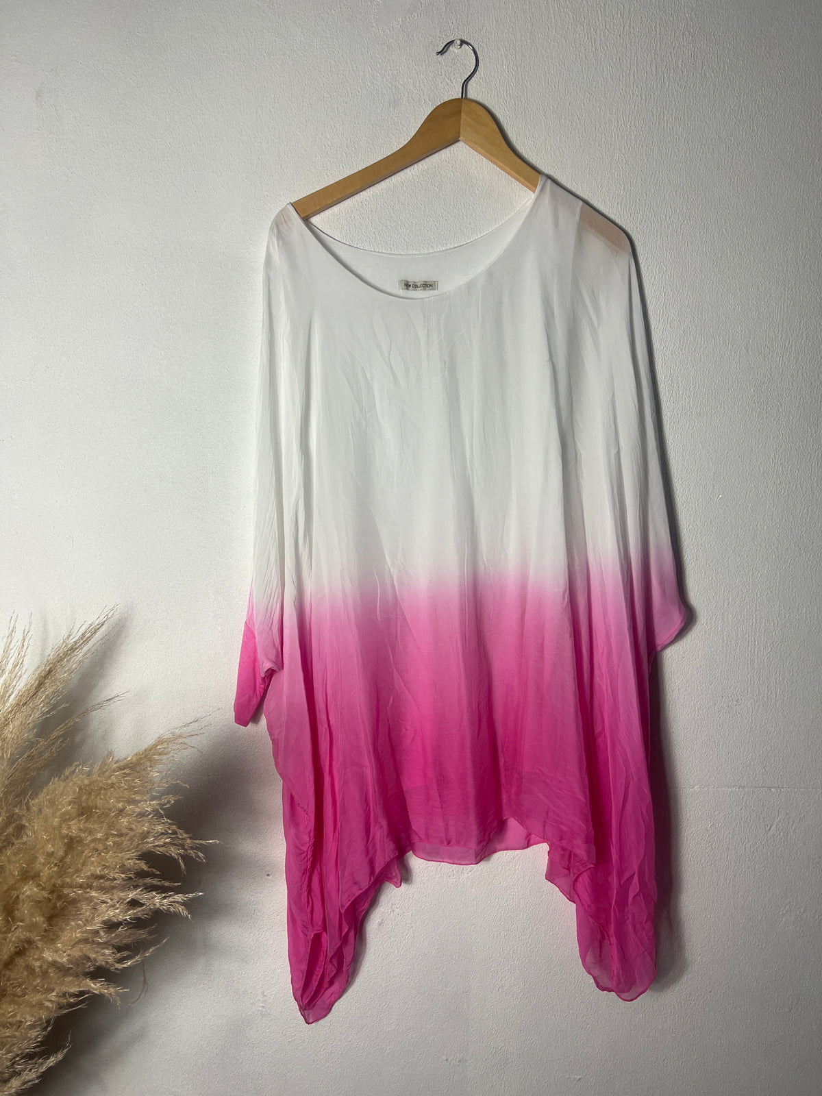 Sophie Silk Top Pink