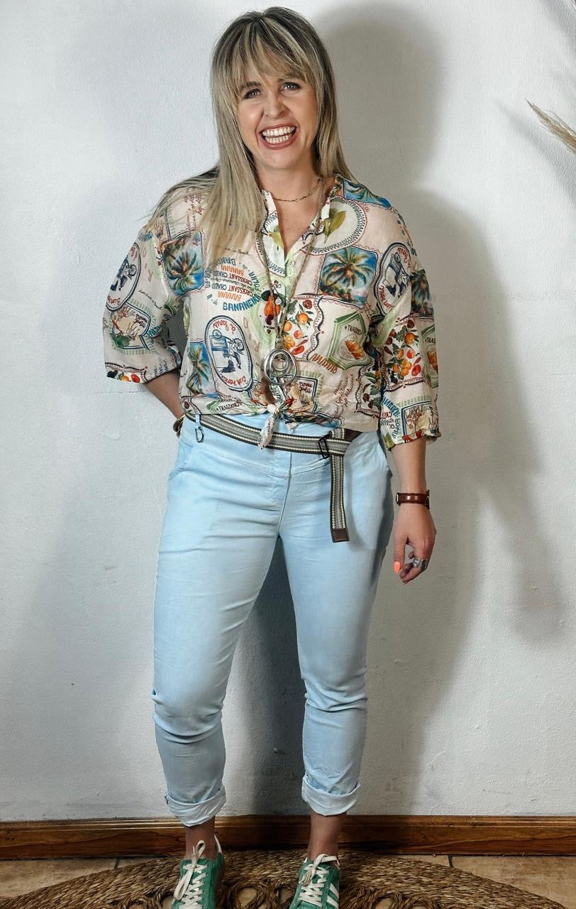 Monique Magic Pants Blue
