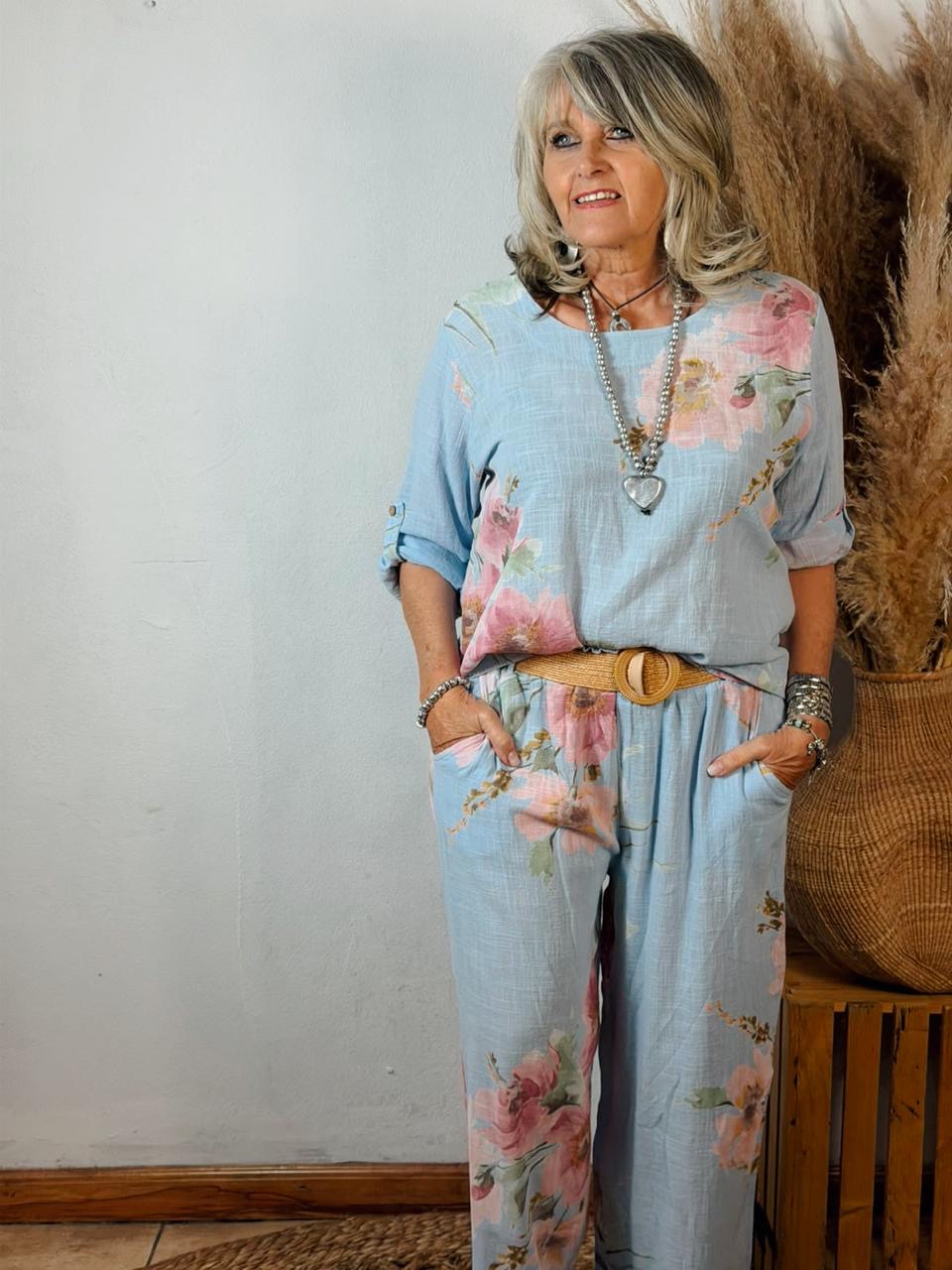 Salem Top Blue