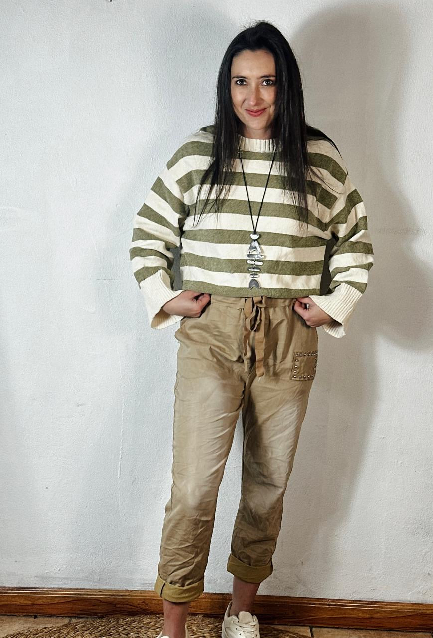 Percy Jersey Olive