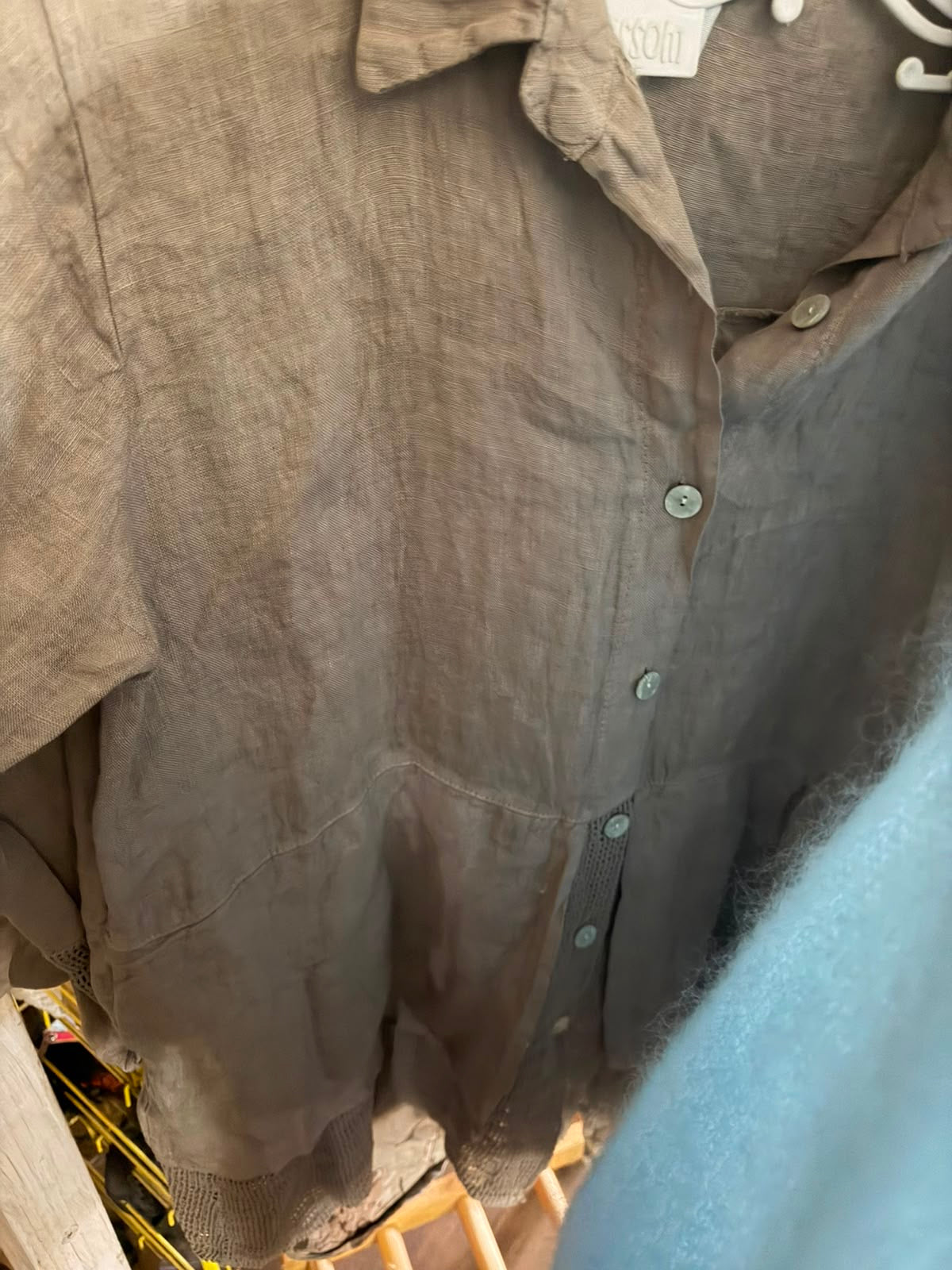 Michelle Linen Top