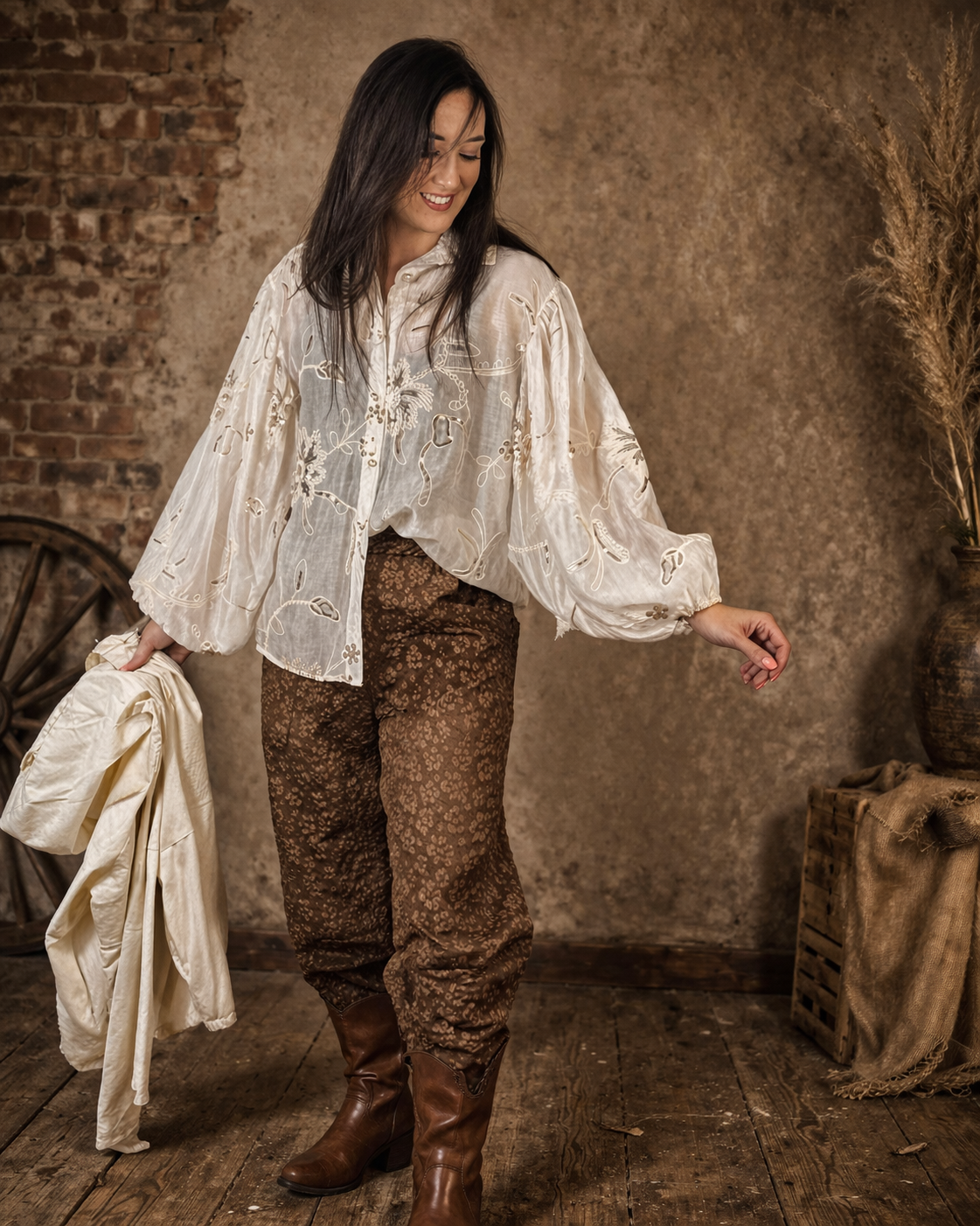 Brenda Pants Brown