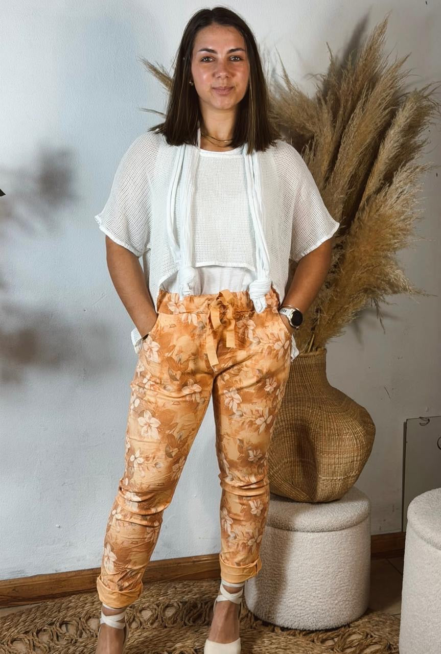 Jasmine Magic Pants Orange