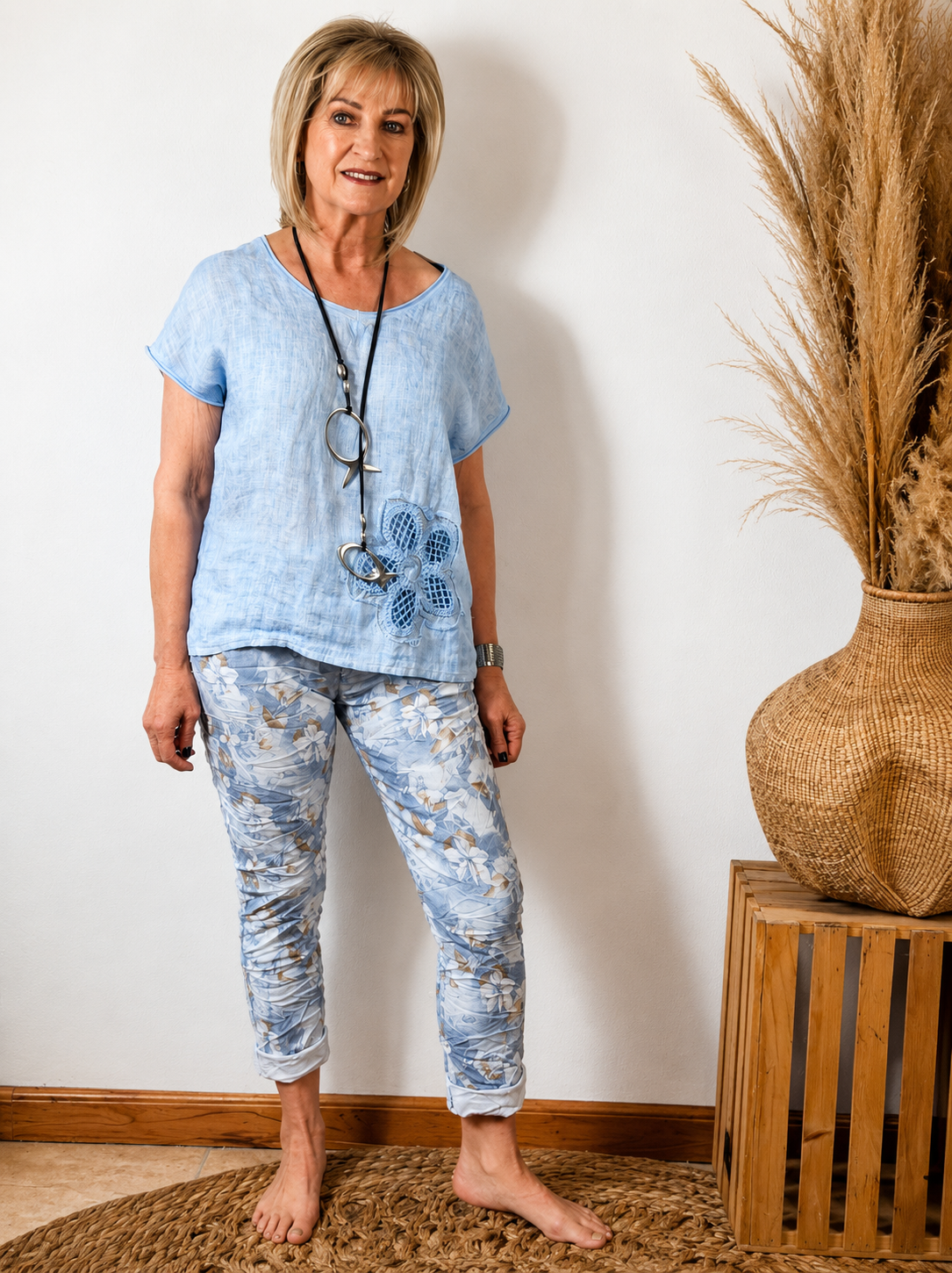 Jasmine Magic Pants Blue
