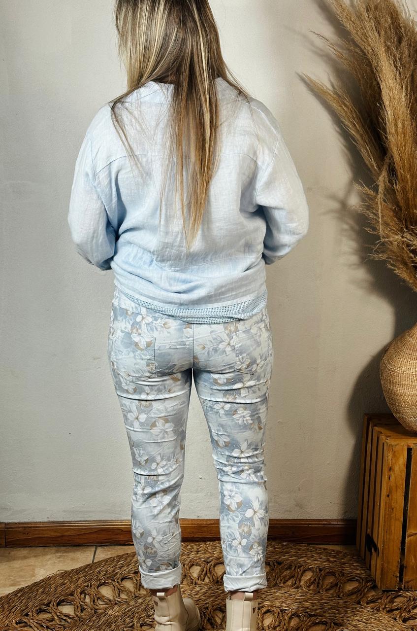 Jasmine Magic Pants Blue
