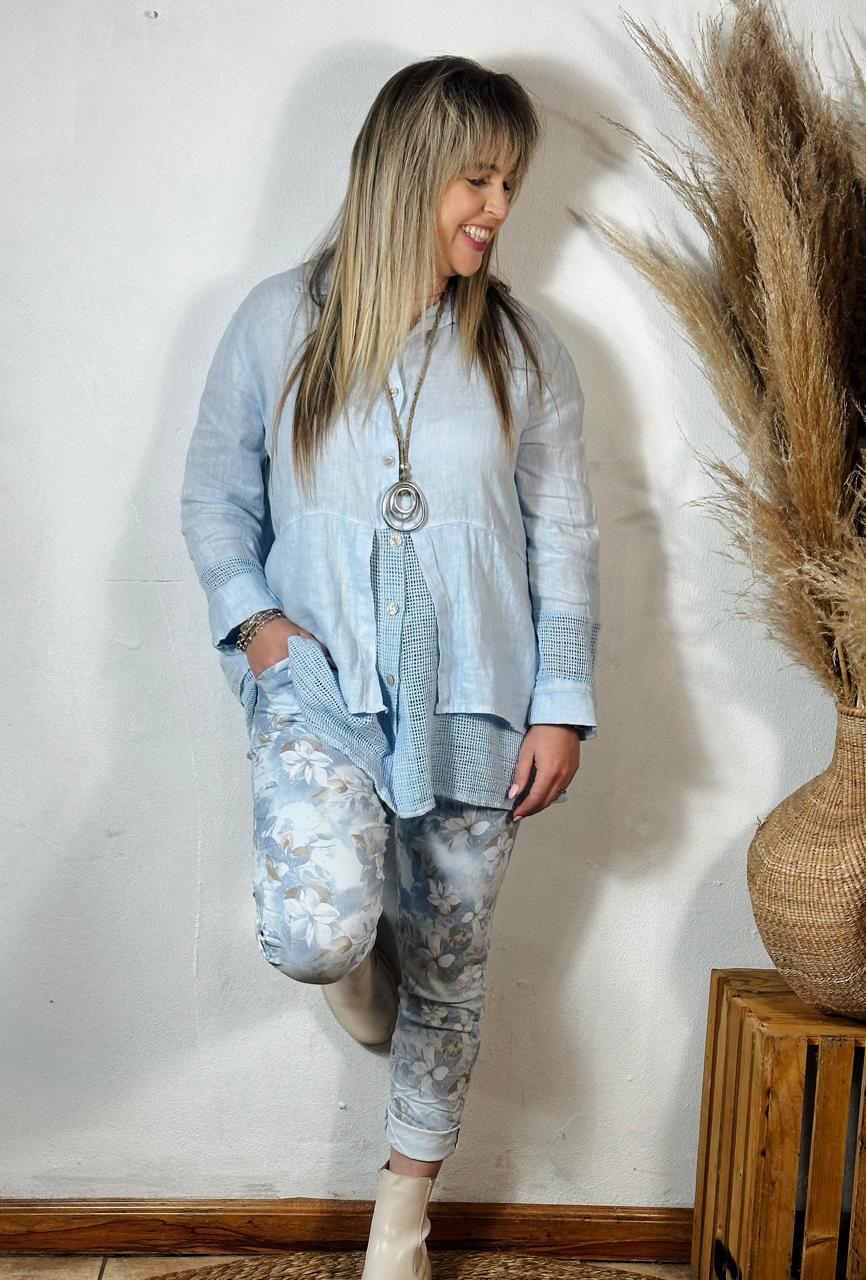 Jasmine Magic Pants Blue