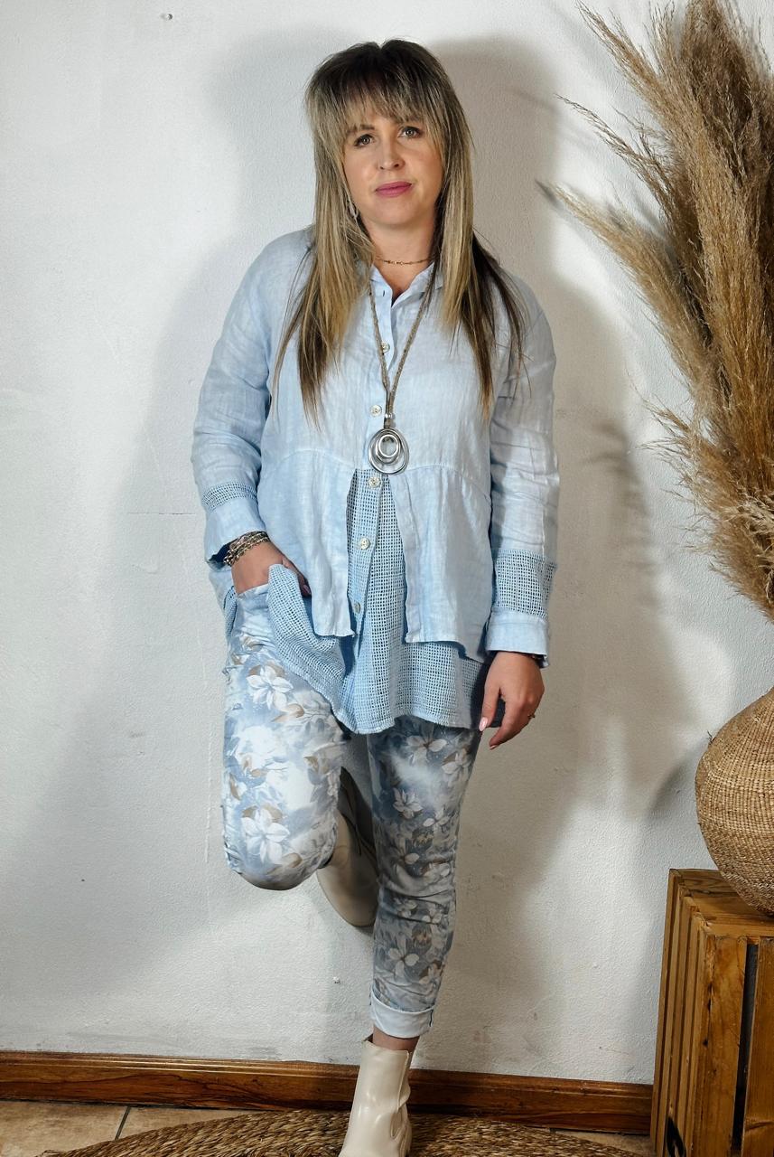 Jasmine Magic Pants Blue