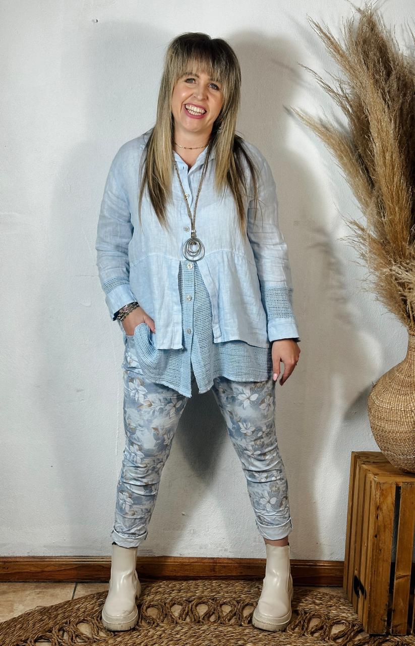 Jasmine Magic Pants Blue