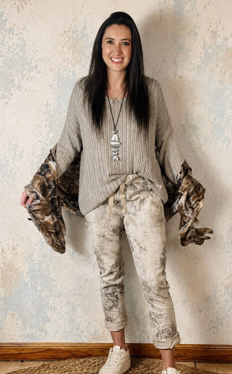 Charlotte Magic Pants Beige