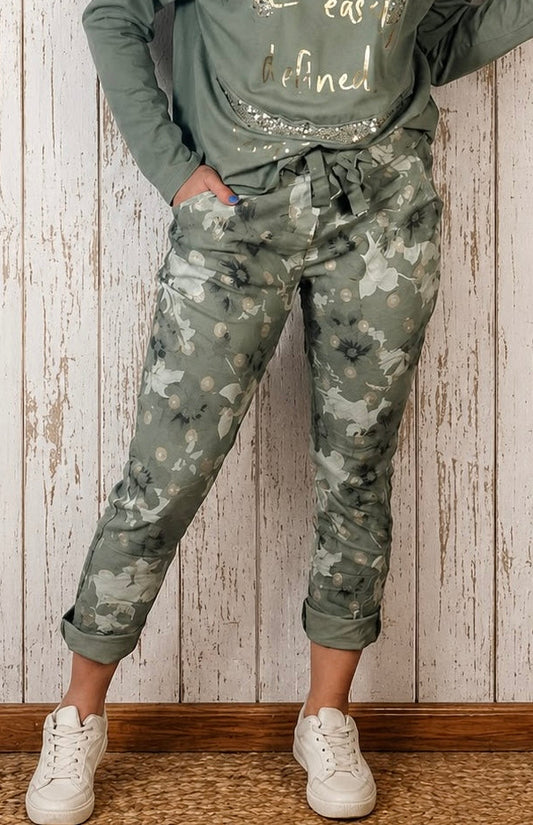 Zola Magic Pants  Olive