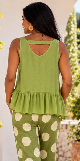 Romy Top Green