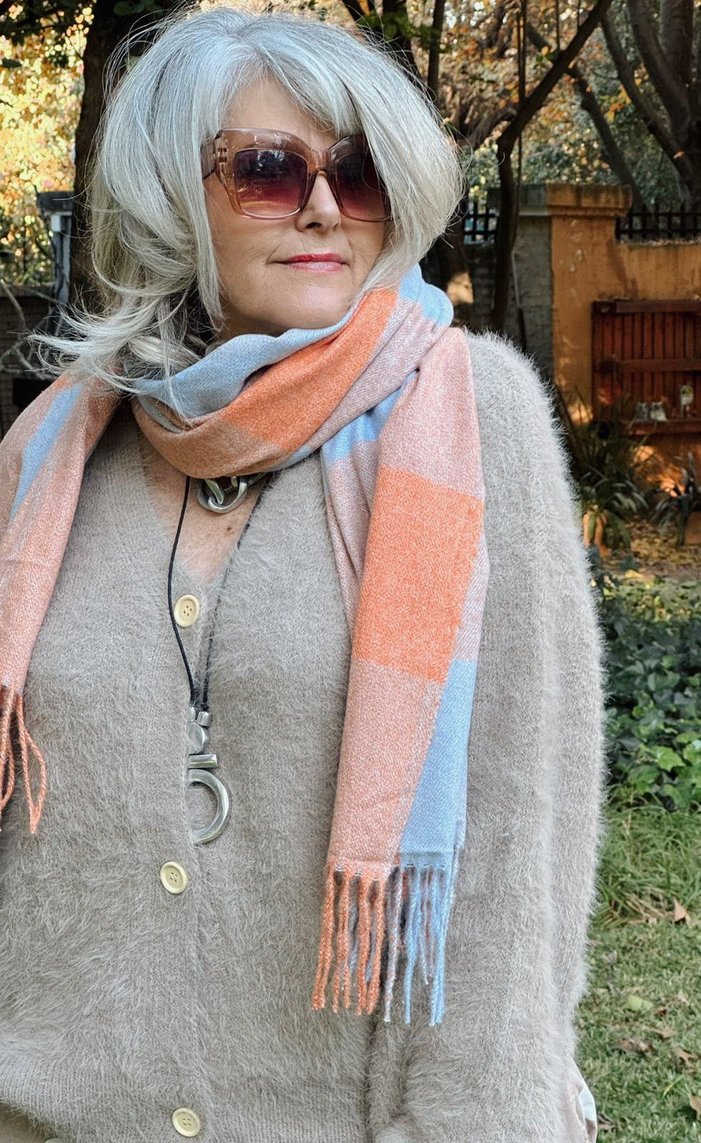 Beige cardigan