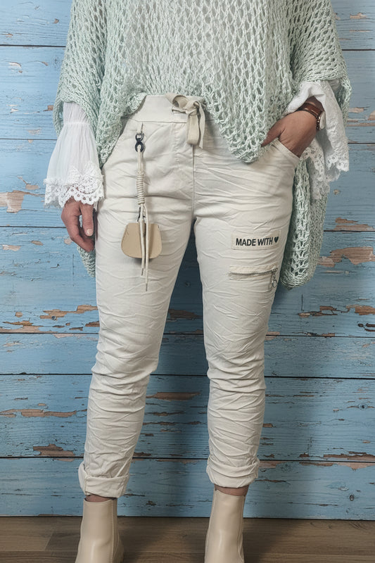 Donna Magic Pants Beige