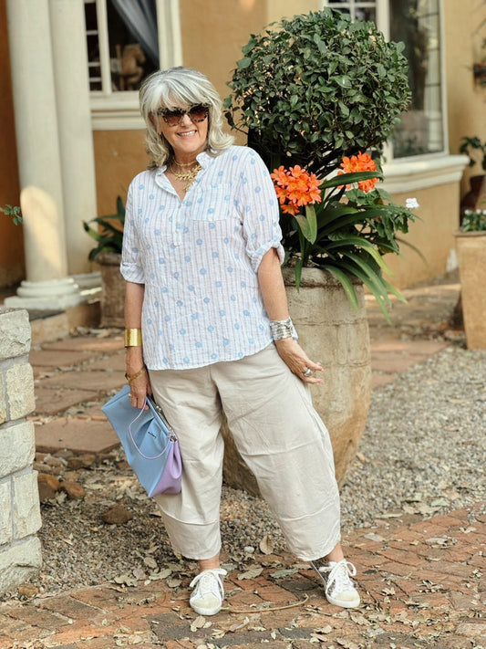 Daisy pocket top