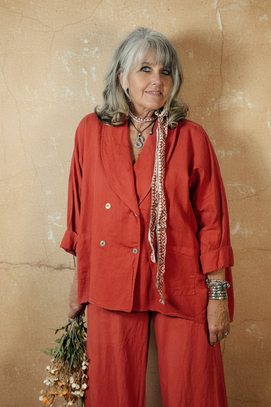 Sophia Jacket Rust
