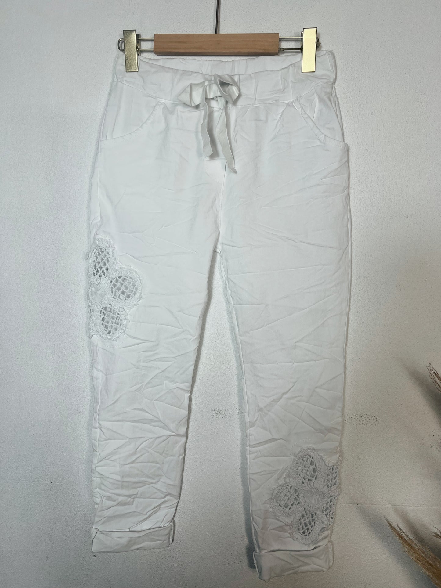 Embroided Magic Pants
